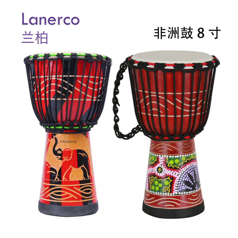 非洲鼓8寸彩绘/大象
